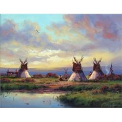 Heinie Hartwig - Oil on Board