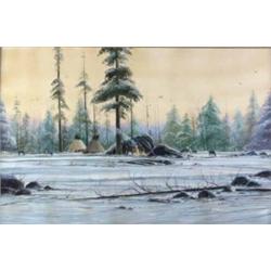 Thomas DeDecker - Oil on Board