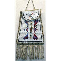 Northern Cheyenne Beaded Dispatch Bag