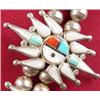 Image 2 : Zuni Squash Blossom Necklace