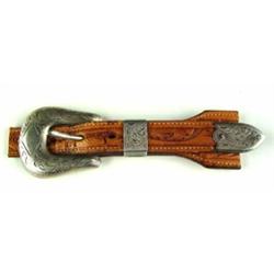 Bohlin Sterling Silver Ranger Buckle Set