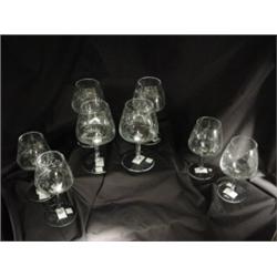 NEW - Dansk - Wild Willow Wine & Water Glasses