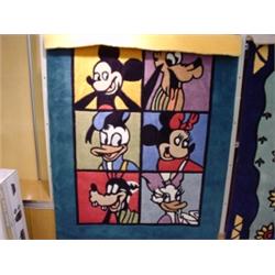 NEW - Area Rug - Disney Characters