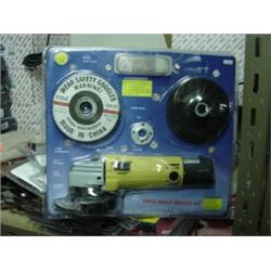 New - 10pc Electric Angle Grinder Kit