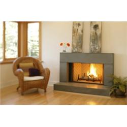Span Concrete Fireplace