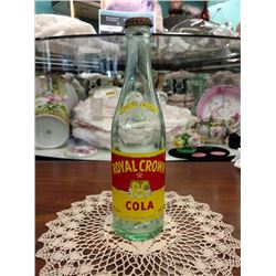 VINTAGE SODA POP BOTTLE, ROYAL CROWN COLA