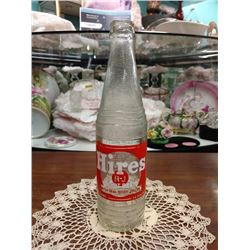 VINTAGE BOTTLE, SODA POP, HIRES ROOT BEER 9 5/8"