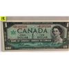 Image 2 : 1967 Bk of Canada One Dollar Bill; Beattie/Rasminsky; SN *B/M 1161539 Replacement