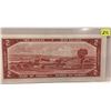 Image 2 : 1954 Bk of Canada Two Dollar Bill; Beattie/Rasminsky; SN L/G 0908914