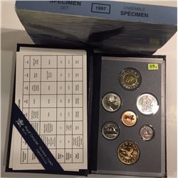 1997 Canada Specimen Set - 7 Coins
