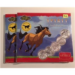 2002 Canada ReelCoinz Spirit Sets - 5 Medallions in each