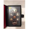 Image 1 : 1982 Canada Proof Set - 7 Coins - Regina Silver One Dollar Coin