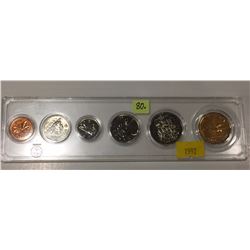 1992 Canada Set; 6 Coins