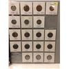 Image 4 : 1922-2005 Nickels in Grey Binder; Duplicates; No Key Dates (117 Coins)