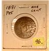 Image 1 : 1871 P.E.I. Large One Cent
