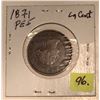Image 2 : 1871 P.E.I. Large One Cent