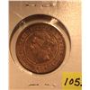 Image 2 : 1876H Canada Large One Cent