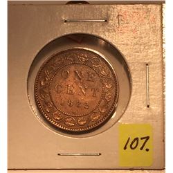 1882H Canada Large One Cent