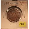 Image 1 : 1884 Canada Large One Cent