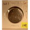 Image 1 : 1887 Canada Large One Cent