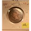 Image 2 : 1891 Canada Large One Cent - LLLD