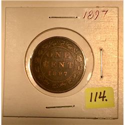 1897 Canada Large One Cent