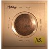 Image 1 : 1900H Canada Large One Cent