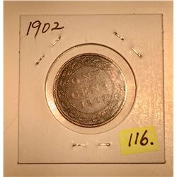 1902 Canada Large One Cent