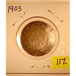 1903 Canada Large One Cent