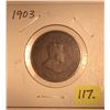 Image 2 : 1903 Canada Large One Cent