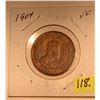 Image 2 : 1904 Canada Large One Cent