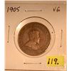 Image 2 : 1905 Canada Large One Cent