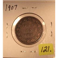 1907 Canada Large One Cent