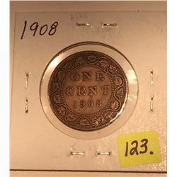 1908 Canada Large One Cent