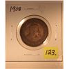 Image 2 : 1908 Canada Large One Cent