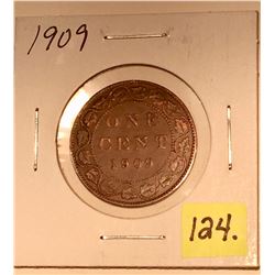 1909 Canada Large One Cent