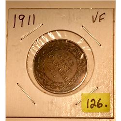 1911 Canada Large One Cent