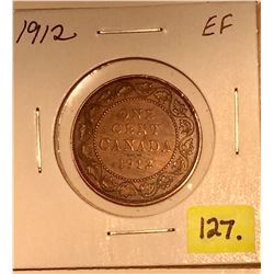 1912 Canada Large One Cent