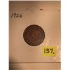 Image 2 : 1926 Canada Small One Cent