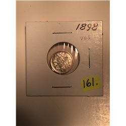 1898 Canada Silver Five Cent