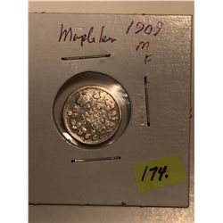 1909 Canada Silver Five Cent