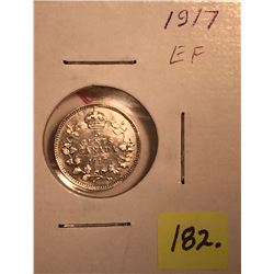1917 Canada Silver Five Cent