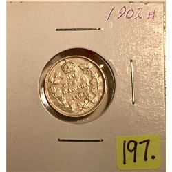 1902H Canada Silver Ten Cent