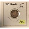 Image 1 : 1908 Canada Silver Ten Cent