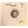 Image 2 : 1908 Canada Silver Ten Cent