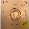 Image 2 : 1917 Canada Silver Ten Cent