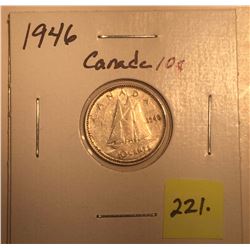 1946 Canada Silver Ten Cent