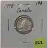 Image 1 : 1948 Canada Silver Ten Cent