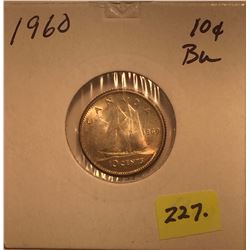 1960 Canada Silver Ten Cent