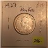 Image 2 : 1927 Canada Silver Twenty-five Cent *Key Date